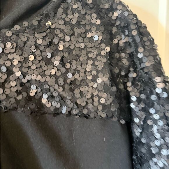 Torrid Black Sequin Hoodie - Picture 2 of 8